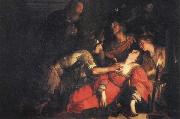 Francesco Rustici The Deathe of Lucretia Spain oil painting artist